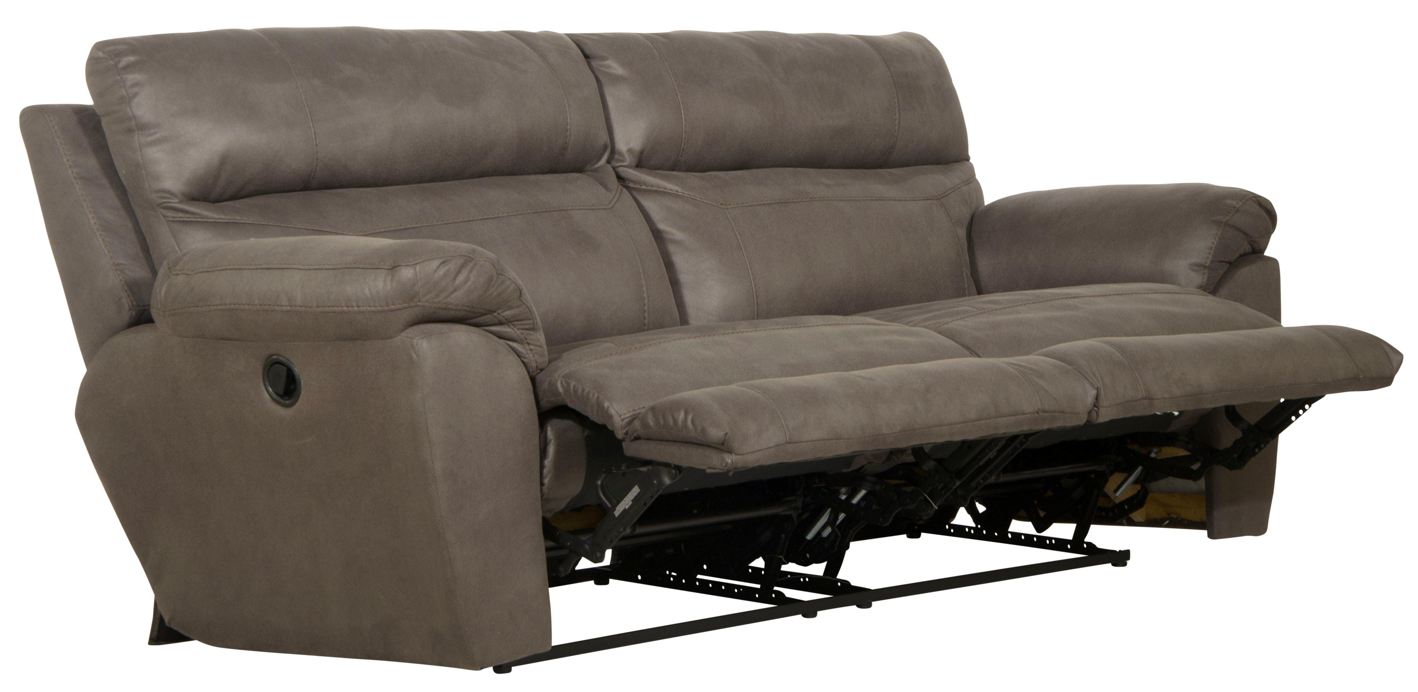 Catnapper - Atlas - Reclining Sofa - Charcoal - 5th Avenue Furniture