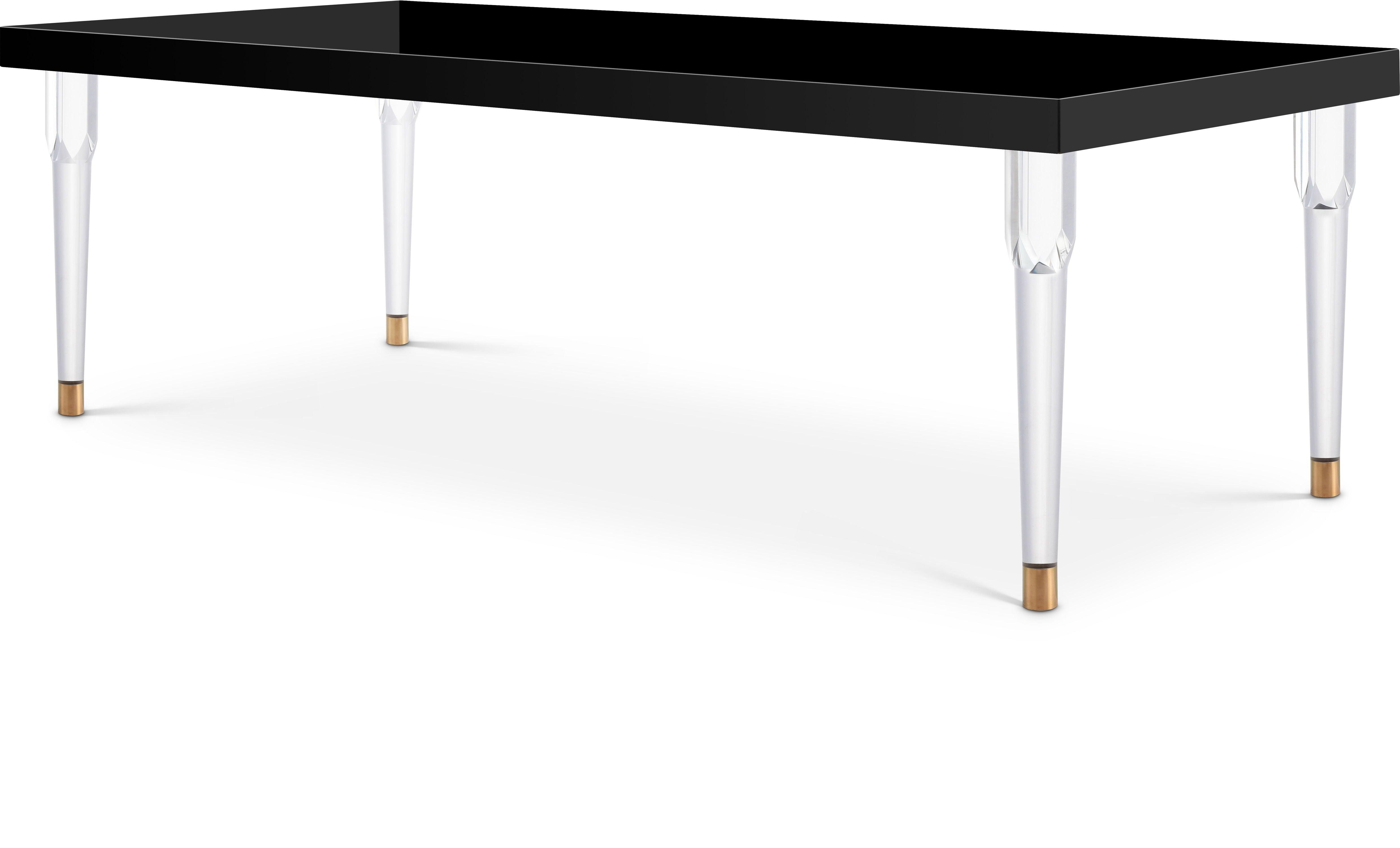 Meridian Furniture - Bethany - Dining Table - Black - 5th Avenue Furniture