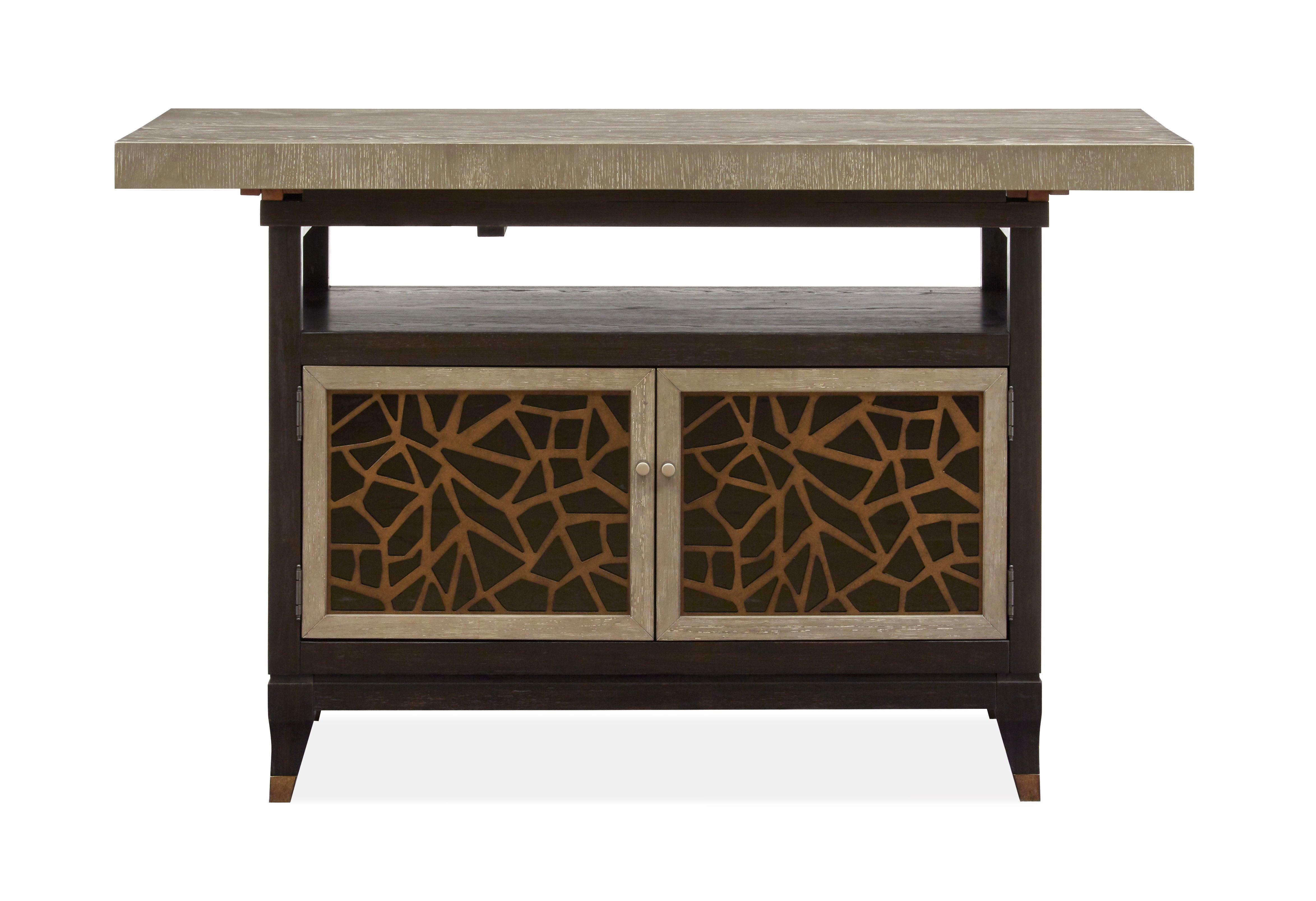 Magnussen Furniture - Ryker - Rectangular Counter Table - Nocturn Black - 5th Avenue Furniture