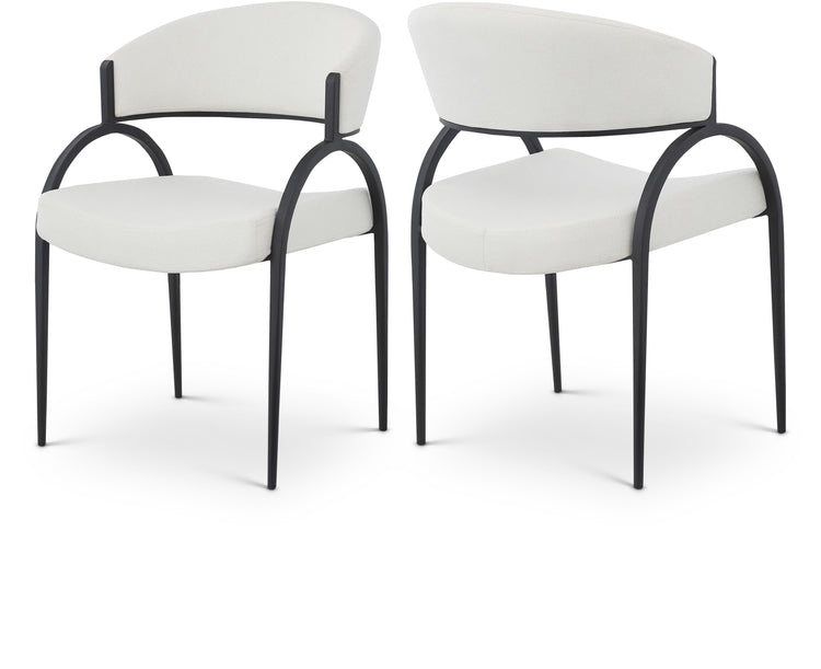 Privet - Dining Chair (Set of 2) - Cream - 5th Avenue Furniture