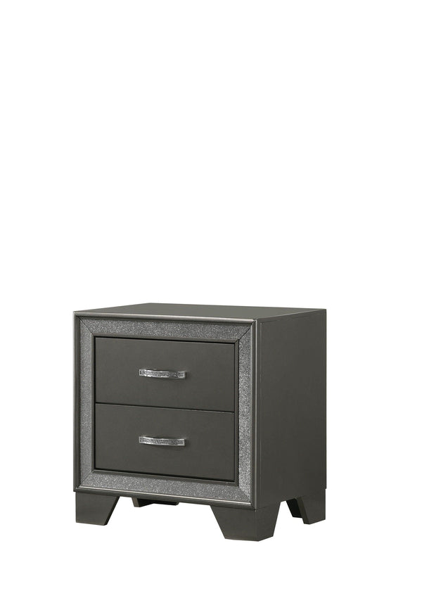Crown Mark - Kaia - Night Stand - Brown - 5th Avenue Furniture