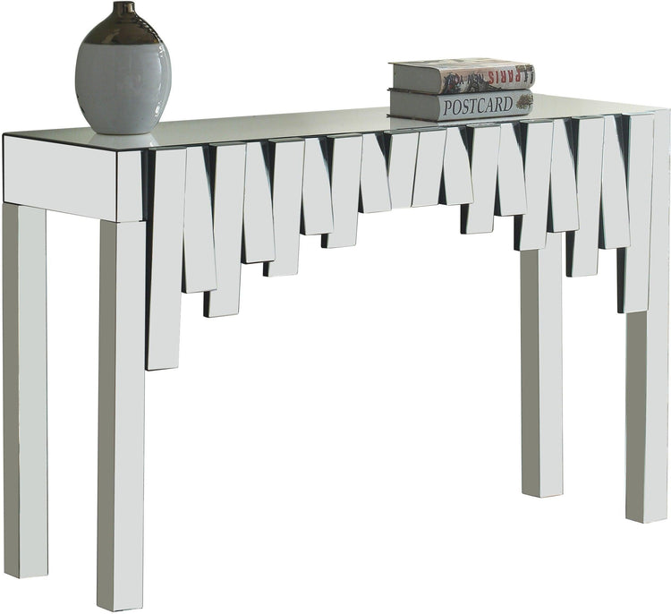 Meridian Furniture - Kylie - Console Table - Pearl Silver - 5th Avenue Furniture