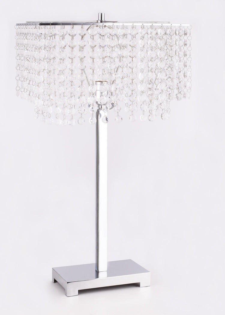 Crown Mark - Table Lamp - Gray - 5th Avenue Furniture