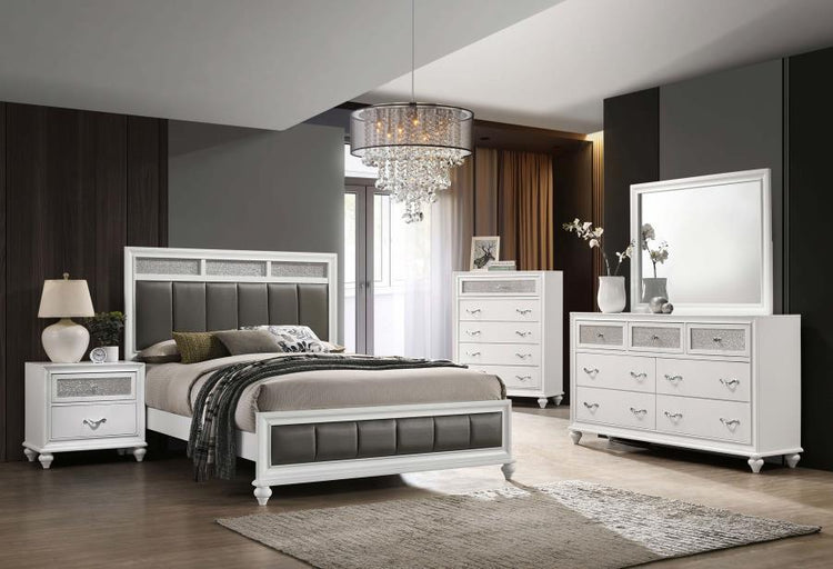 CoasterEveryday - Barzini - Upholstered Panel Bed - 5th Avenue Furniture