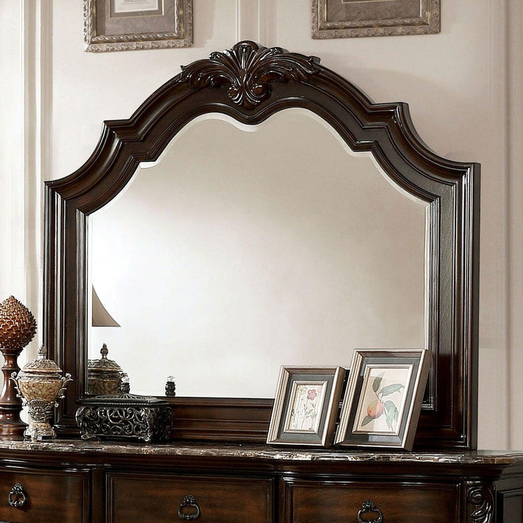 Furniture of America - Niketas - Mirror - Brown Cherry - 5th Avenue Furniture