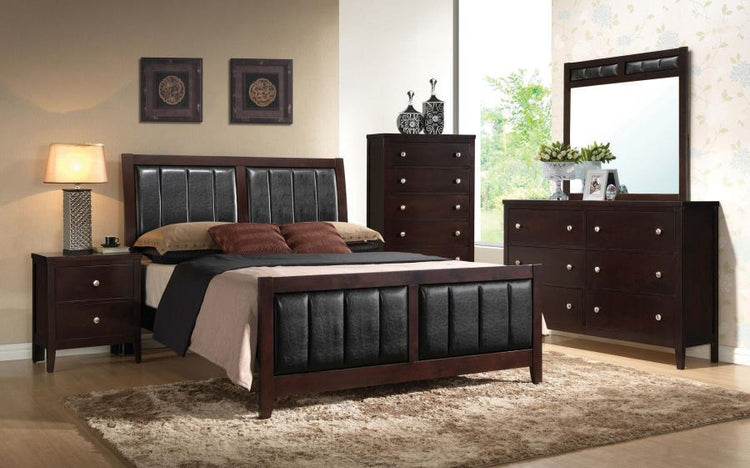 CoasterEveryday - Carlton - Upholstered Bed - 5th Avenue Furniture