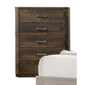 ACME - Elettra - Chest - Rustic Walnut - 5th Avenue Furniture