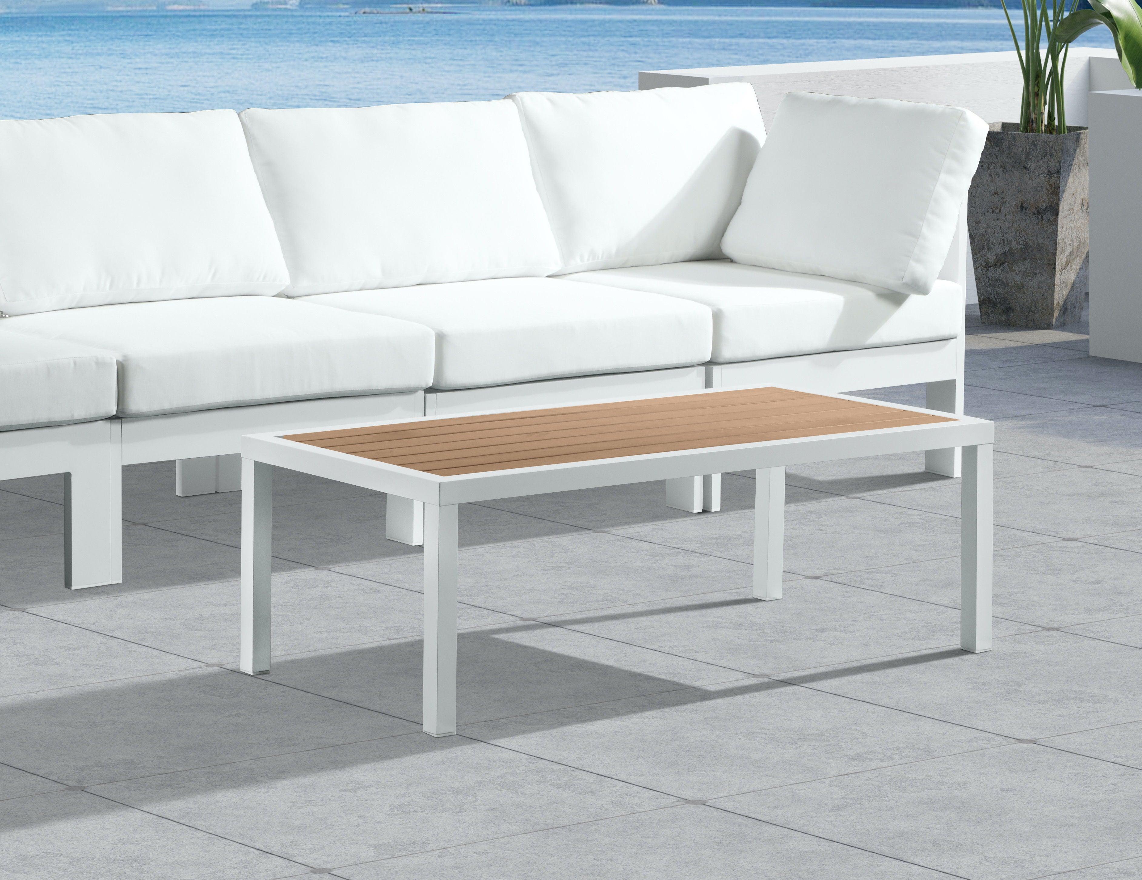 Meridian Furniture - Nizuc - Outdoor Patio Coffee Table - 5th Avenue Furniture
