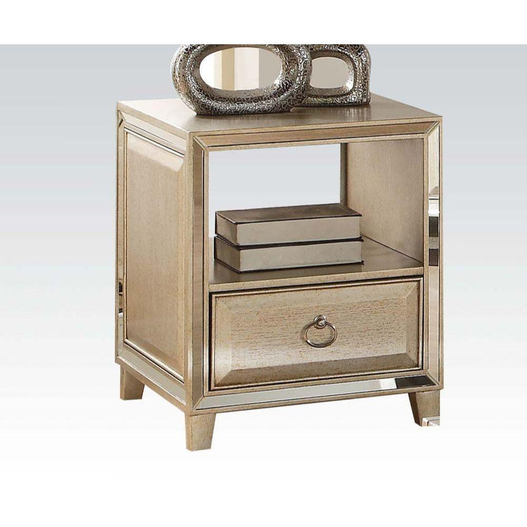 ACME - Voeville - End Table - Antique Gold - 5th Avenue Furniture