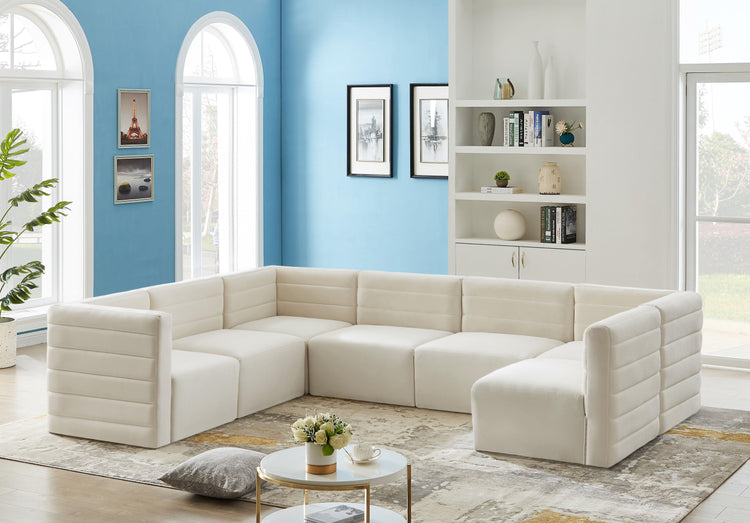 Meridian Furniture - Quincy - Modular Sectional - 5th Avenue Furniture