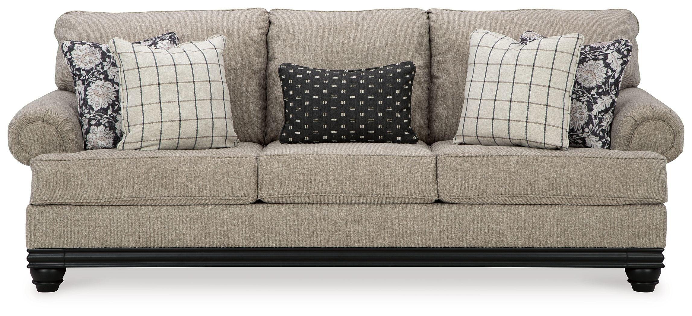 Signature Design by Ashley® - Elbiani - Alloy - Sofa - 5th Avenue Furniture