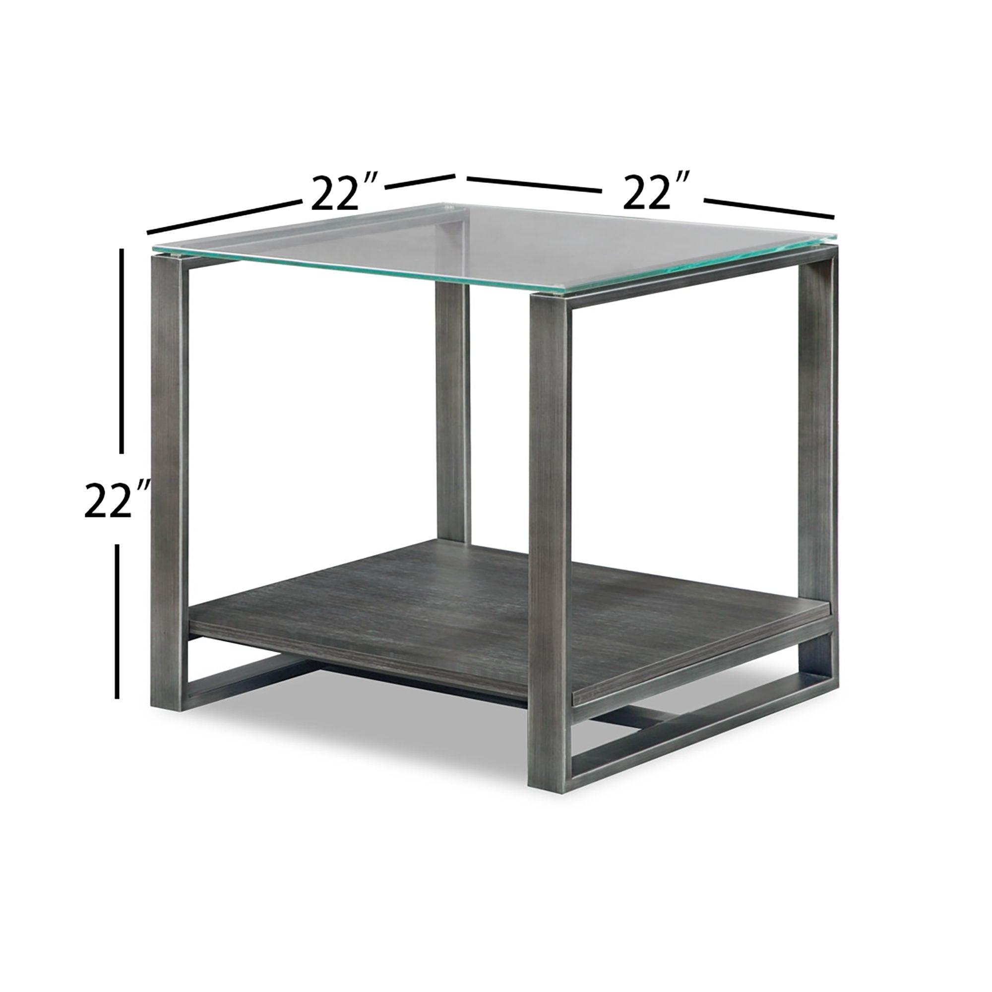 Crown Mark - Mardo - End Table - Gray - 5th Avenue Furniture