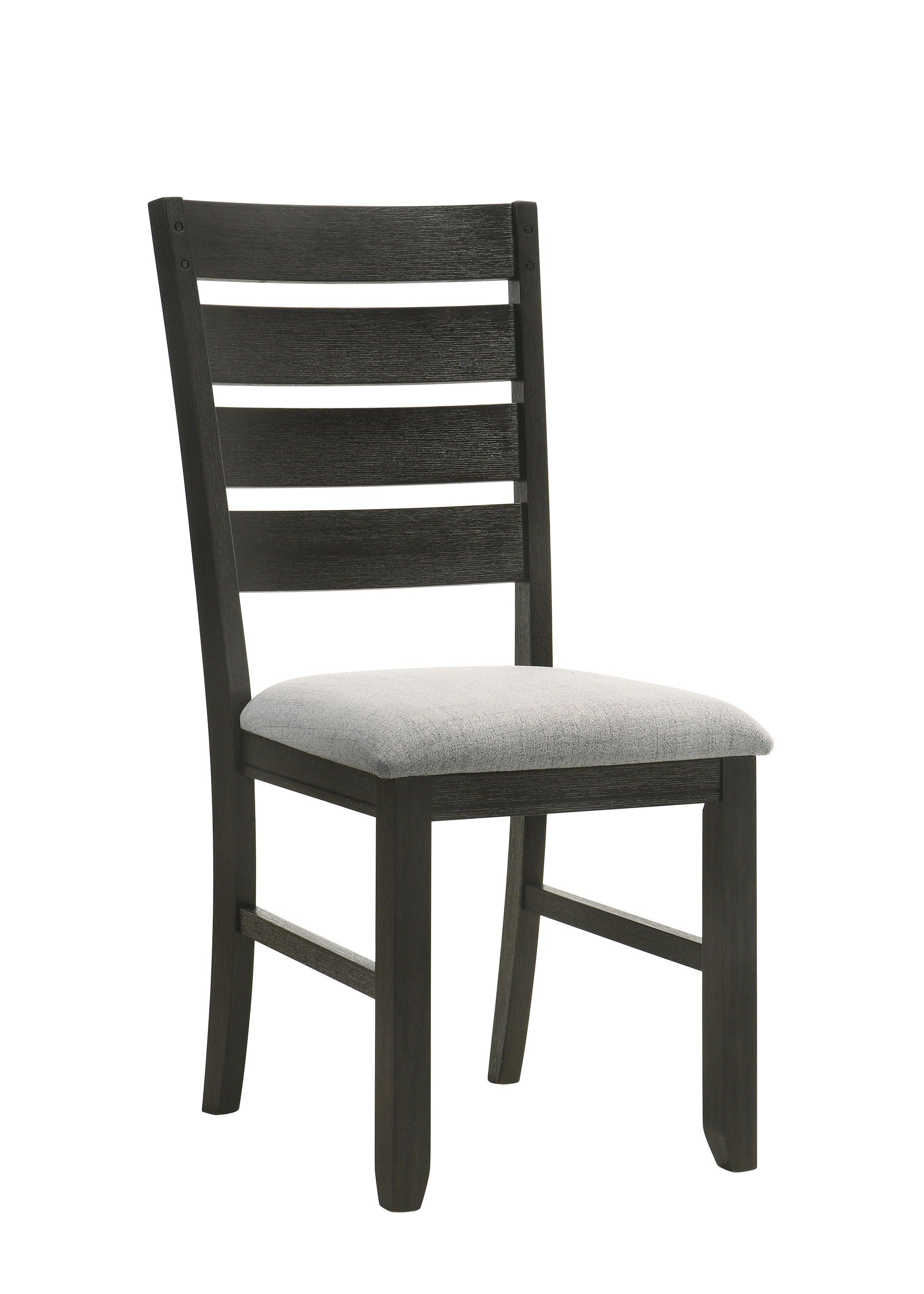 Crown Mark - Bardstown - Side Chair (Set of 2) - Wheat Charcoal - 5th Avenue Furniture