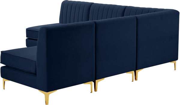 Meridian Furniture - Alina - 5 Pc. Sectional - 5th Avenue Furniture