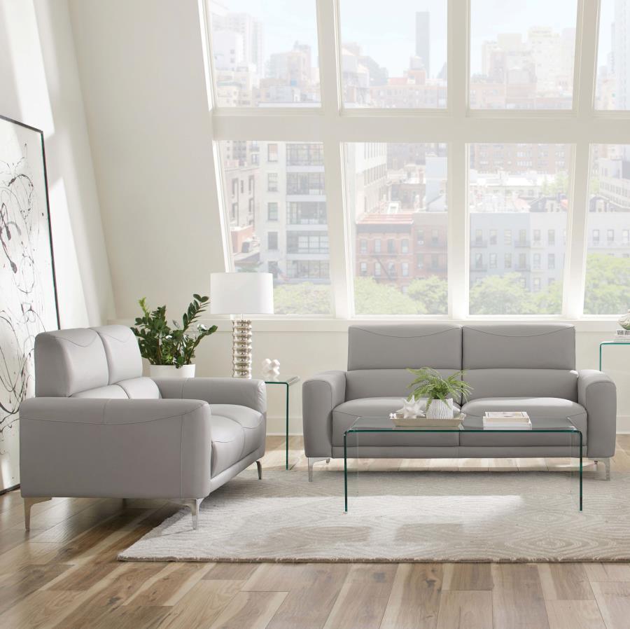 CoasterEveryday - Glenmark - Track Arm Living Room Set - 5th Avenue Furniture