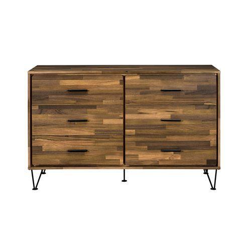 ACME - Hestia - Dresser - Walnut Finish - 5th Avenue Furniture