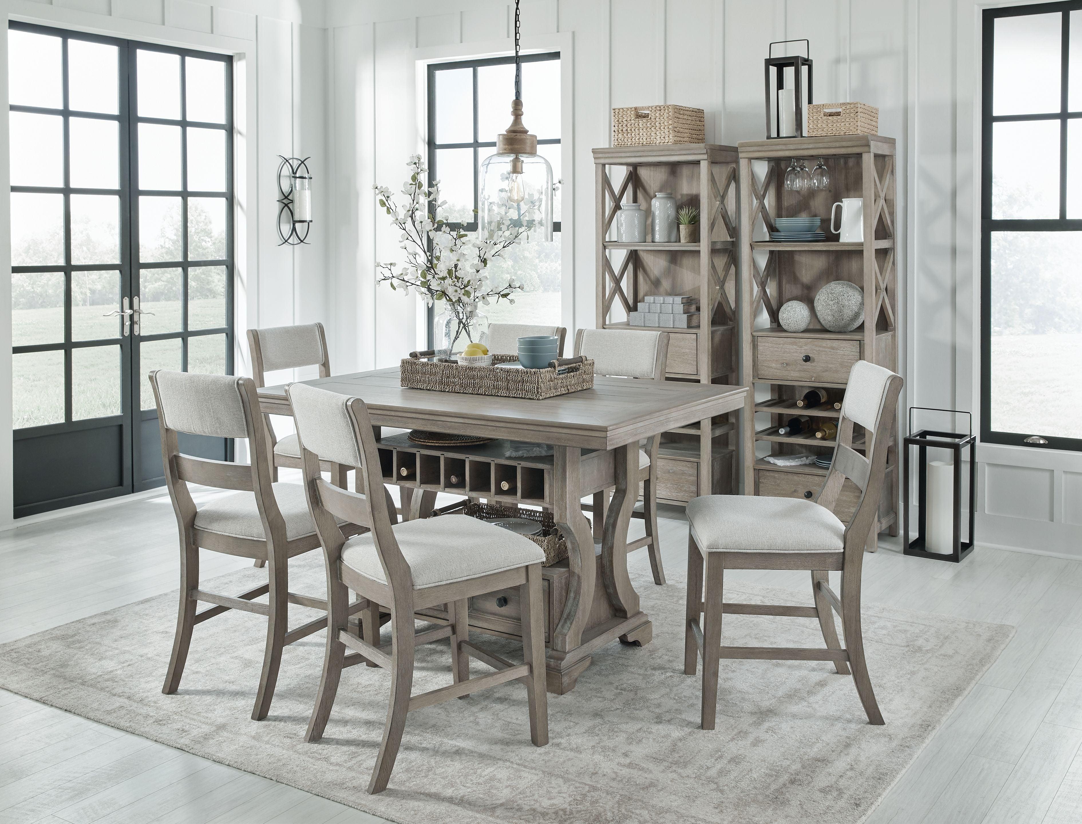 Signature Design by Ashley® - Moreshire - Dining Room Set - 5th Avenue Furniture