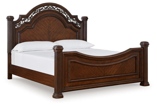 Signature Design by Ashley® - Lavinton - Poster Bed - 5th Avenue Furniture