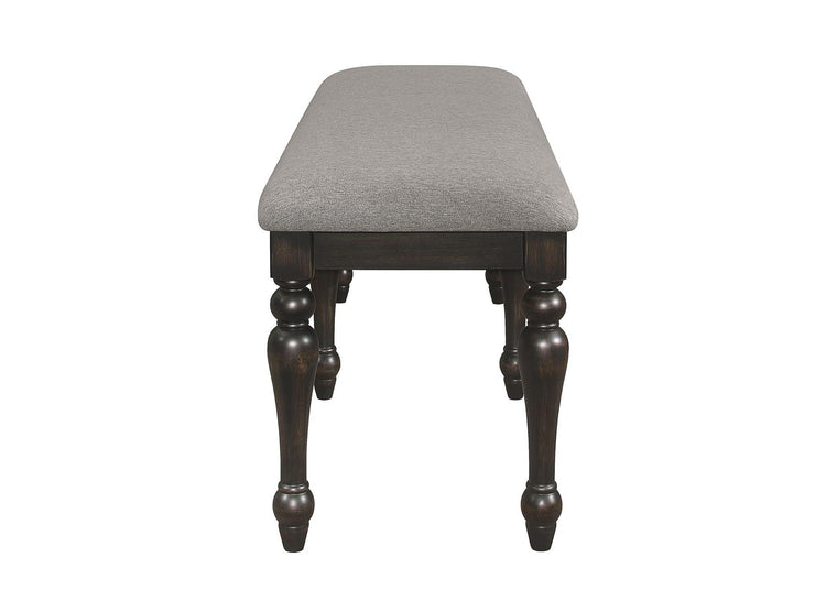 Crown Mark - Hilara - Bench - Pearl Silver - 5th Avenue Furniture