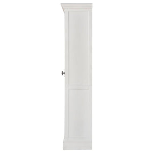 CoasterElevations - Tammi - 2-Door Tall Cabinet - Antique White And Brown - 5th Avenue Furniture