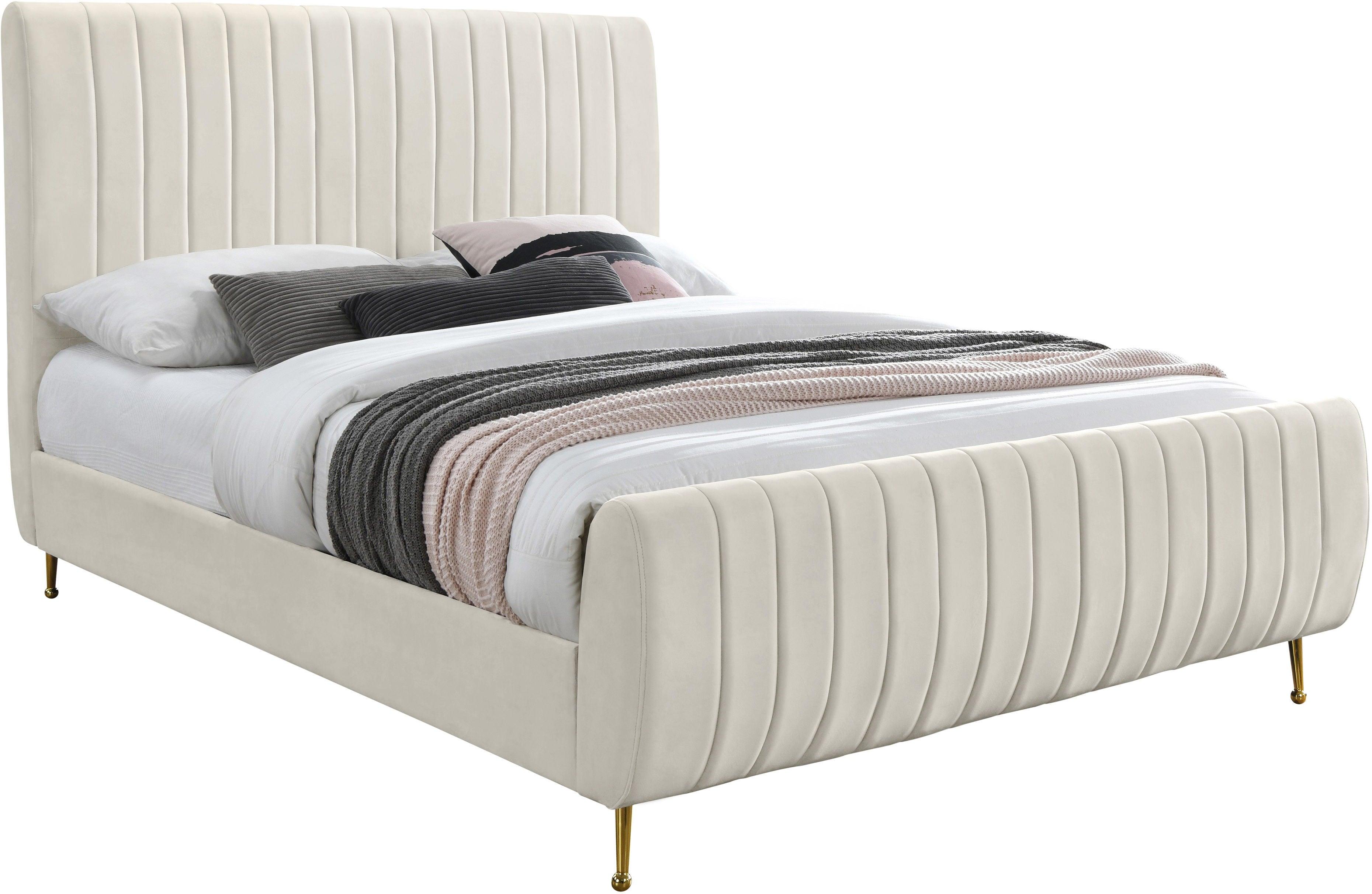 Meridian Furniture - Zara - Bed - 5th Avenue Furniture