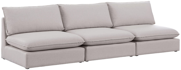 Meridian Furniture - Mackenzie - Modular Sofa Armless - 3 Seats - 5th Avenue Furniture