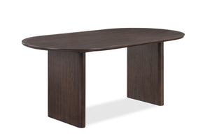 Crown Mark - Cullen - Oval Dining Table - Walnut - 5th Avenue Furniture