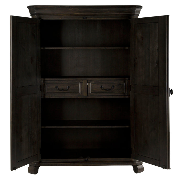 Magnussen Furniture - Bellamy - Door Chest - Peppercorn - 5th Avenue Furniture