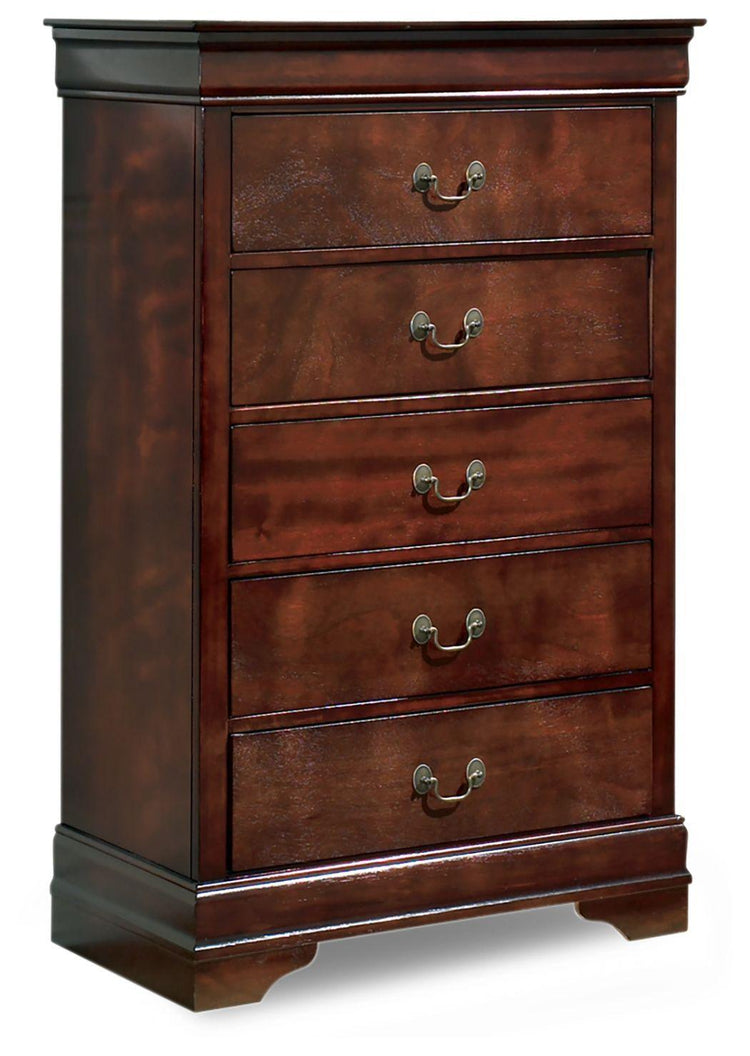 Ashley Furniture - Alisdair - Reddish Brown - Chest - 5th Avenue Furniture