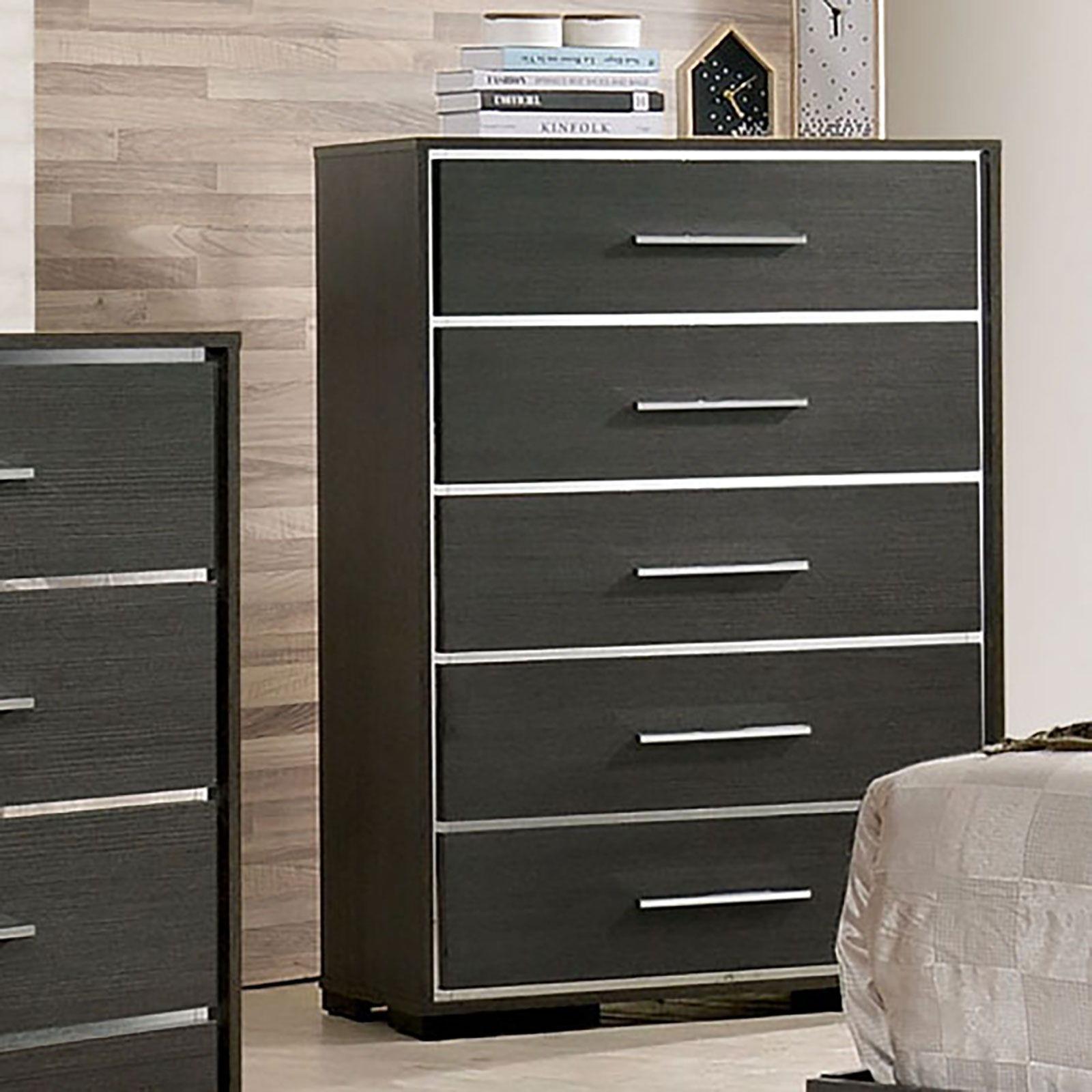 Furniture of America - Camryn - Chest - Warm Gray - 5th Avenue Furniture