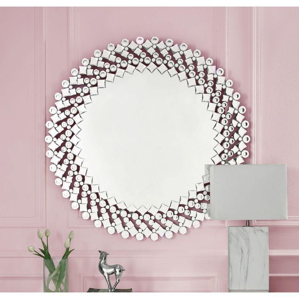 ACME - Kachina - Wall Decor - Mirrored & Faux Gems - 39" - 5th Avenue Furniture