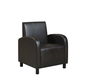 ACME - Maxie - Accent Chair - Black PU - 5th Avenue Furniture