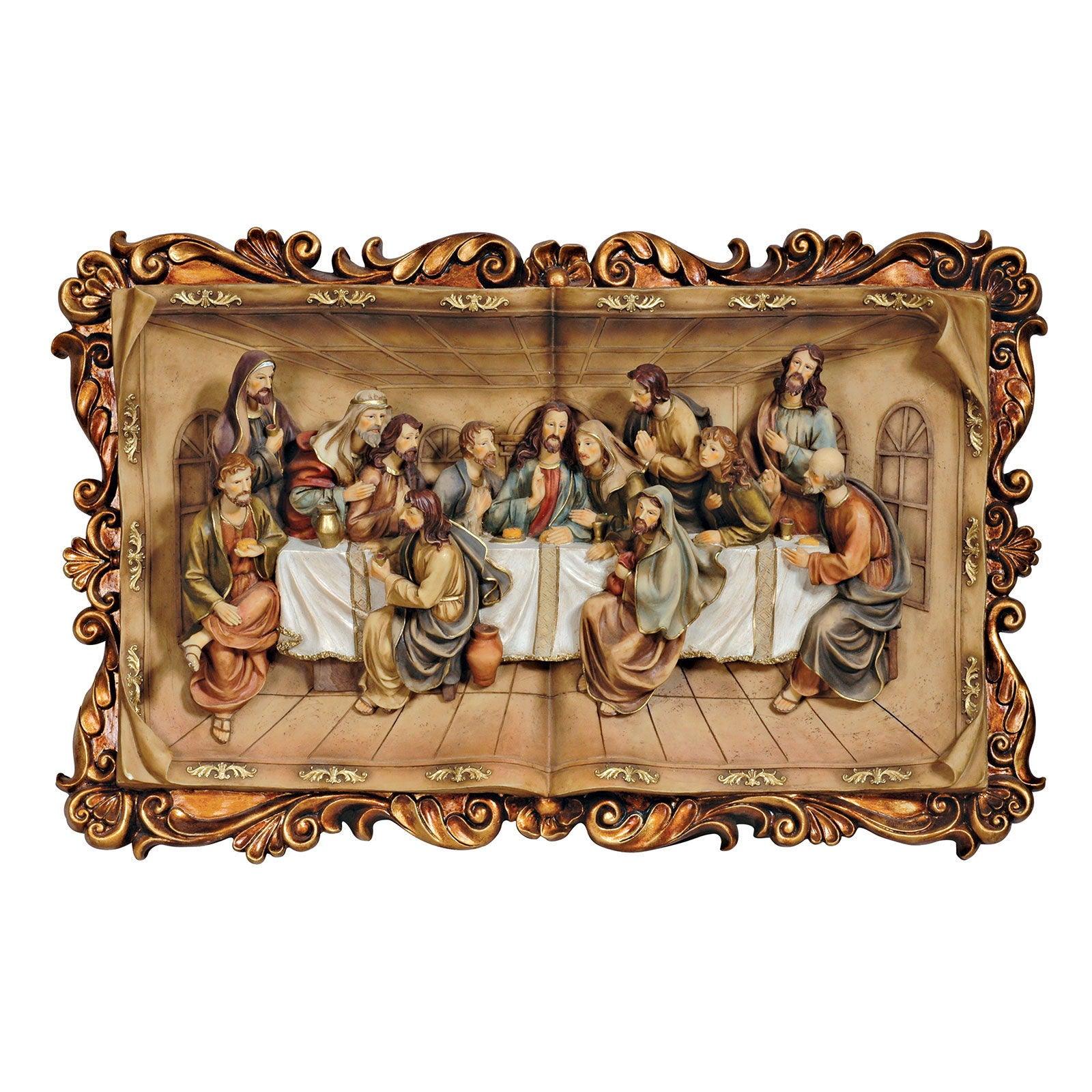 Furniture of America - Homili - Last Supper Plaque - Multi - 5th Avenue Furniture