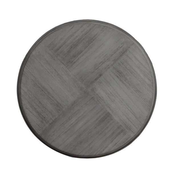 Steve Silver Furniture - Alamo - Round End Table - Gray - 5th Avenue Furniture