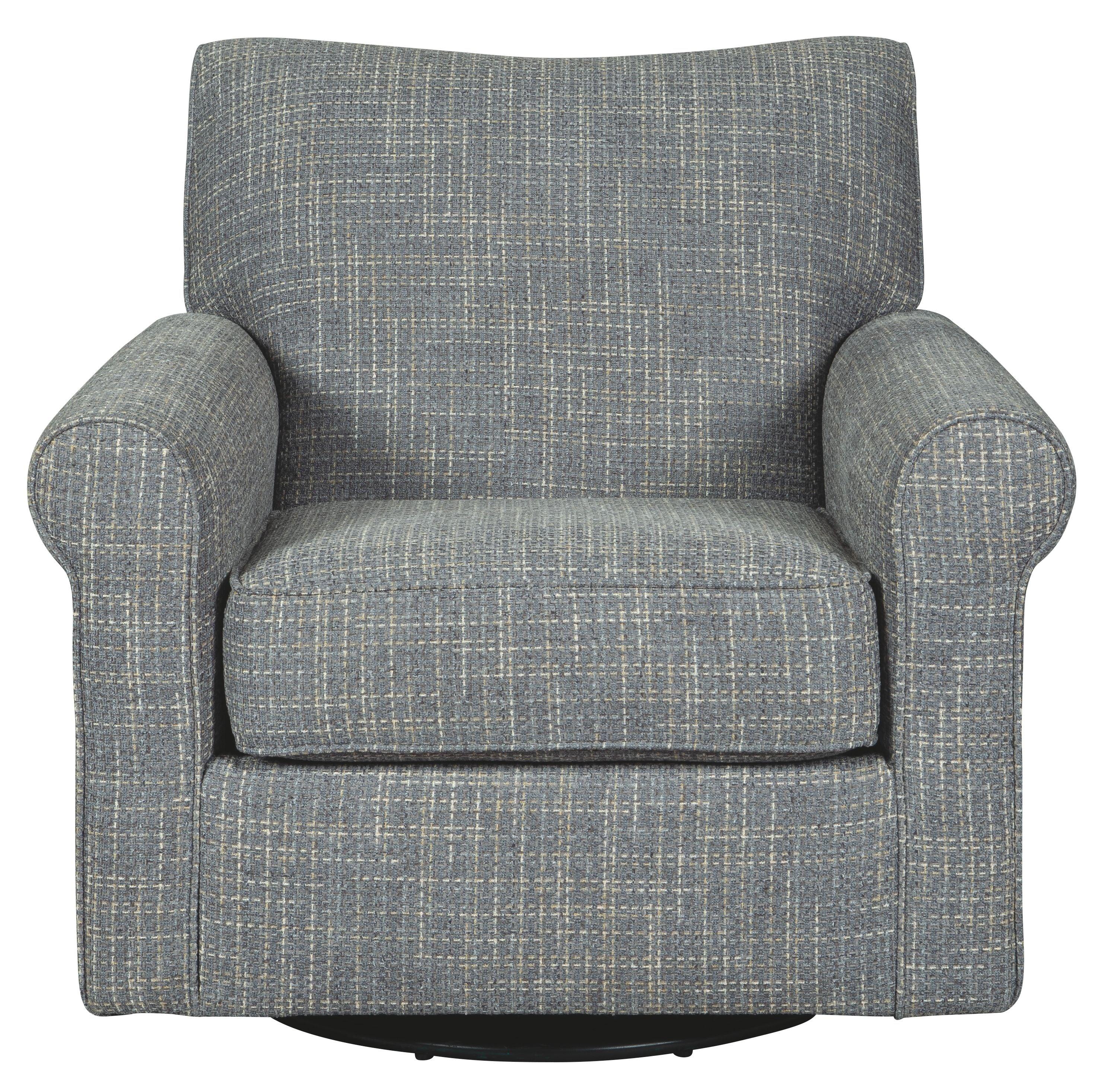 Ashley Furniture - Renley - Ash - Swivel Glider Accent Chair - 5th Avenue Furniture