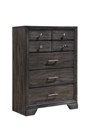 Crown Mark - Jaymes - Chest - Gray - 5th Avenue Furniture