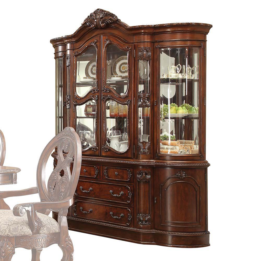 ACME - Rovledo - Hutch & Buffet - Cherry - 5th Avenue Furniture