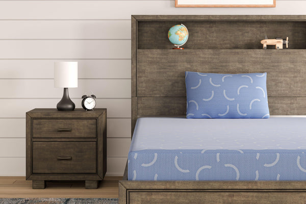 Sierra Sleep® by Ashley - Ikidz Ocean - Mattress And Pillow Set of 2 - 5th Avenue Furniture