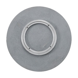 Steve Silver Furniture - Kaza - Marble Lazy Susan - Gray - 5th Avenue Furniture