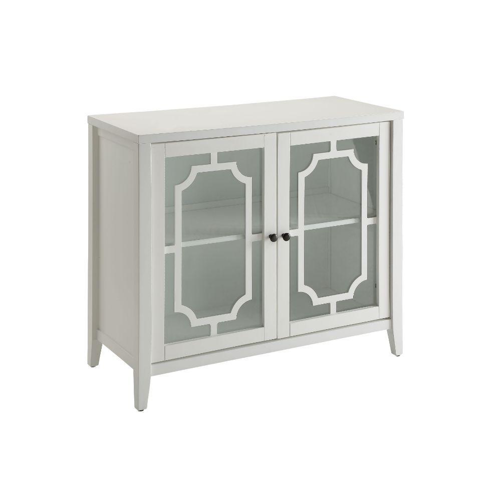 ACME - Ceara - Accent Table - White - 30" - 5th Avenue Furniture