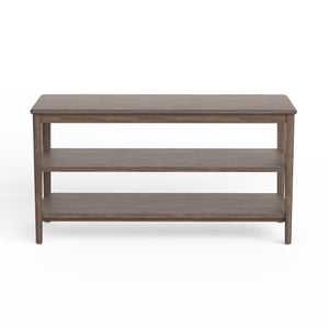 Magnussen Furniture - Corden - Rectangular Shelf Sofa Table - Wallaby - 5th Avenue Furniture