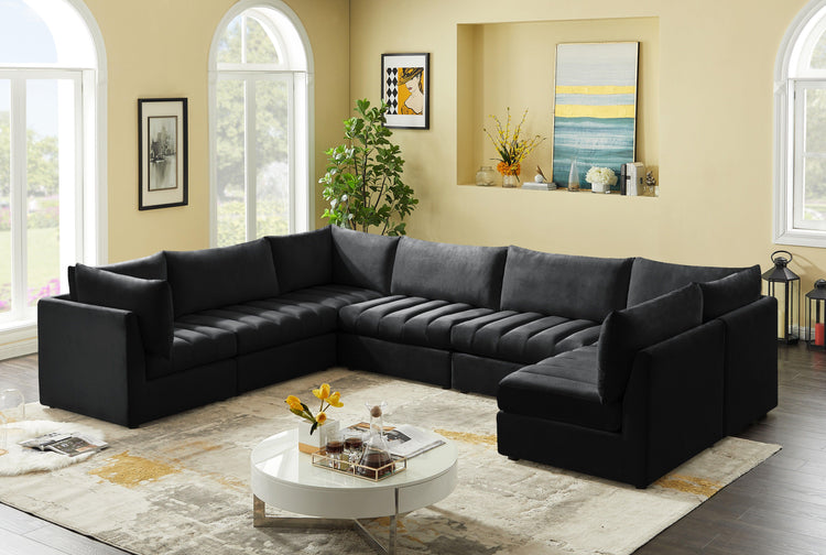 Meridian Furniture - Jacob - Modular Sectional - 5th Avenue Furniture