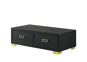 Crown Mark - Pepe - Coffee Table - Black - 5th Avenue Furniture