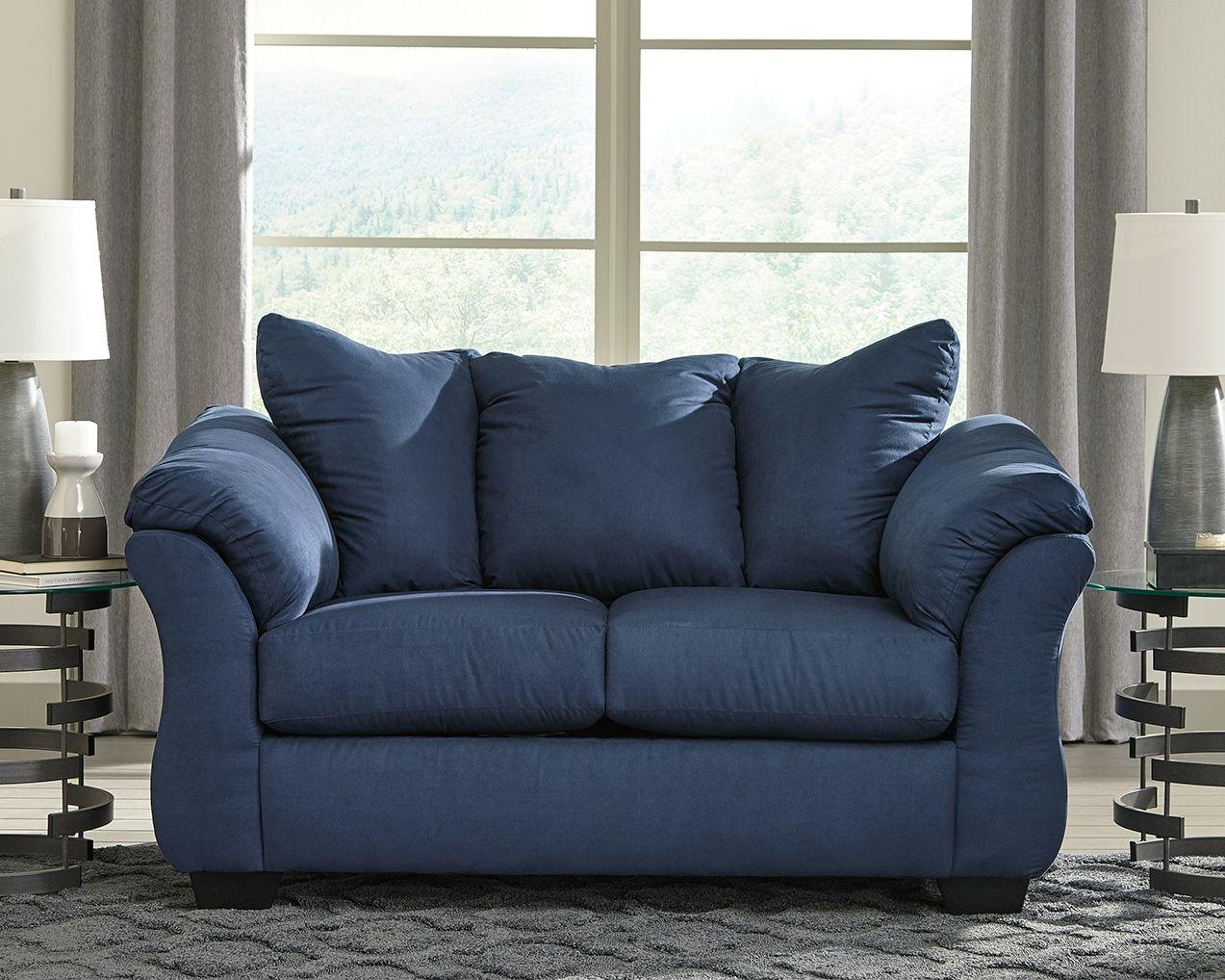 Ashley Furniture - Darcy - Stationary Loveseat - 5th Avenue Furniture