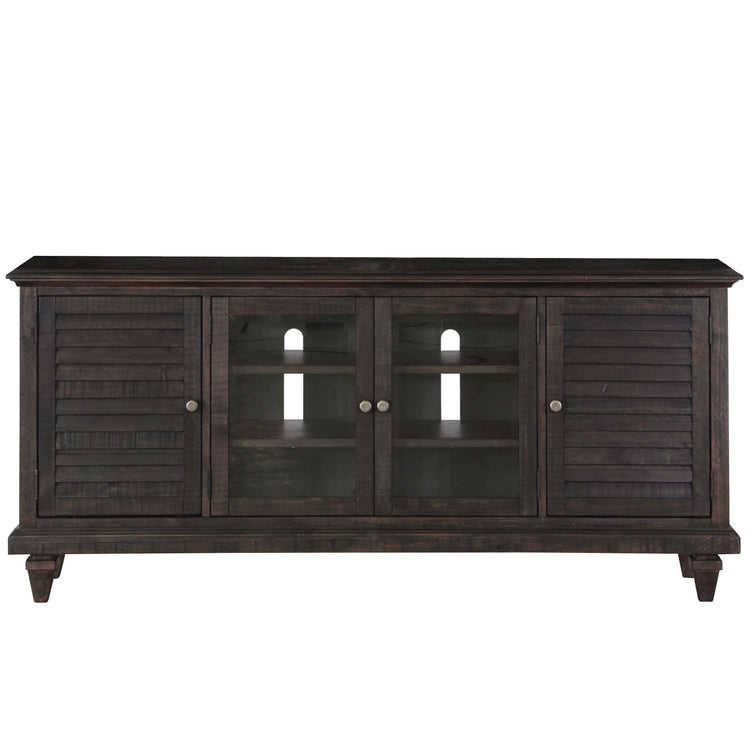 Magnussen Furniture - Calistoga - Entertainment Console - Weathered Charcoal - 5th Avenue Furniture