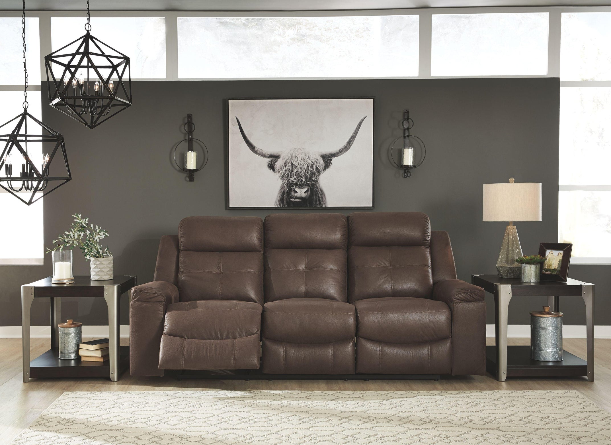 Ashley Furniture - Jesolo - Reclining Sofa - 5th Avenue Furniture