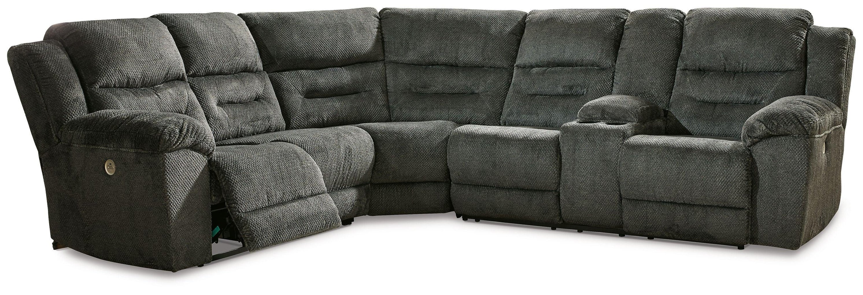 Signature Design by Ashley® - Nettington - Power Reclining Sectional - 5th Avenue Furniture