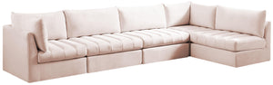 Meridian Furniture - Jacob - 5 Pc. Modular Sectional - 5th Avenue Furniture