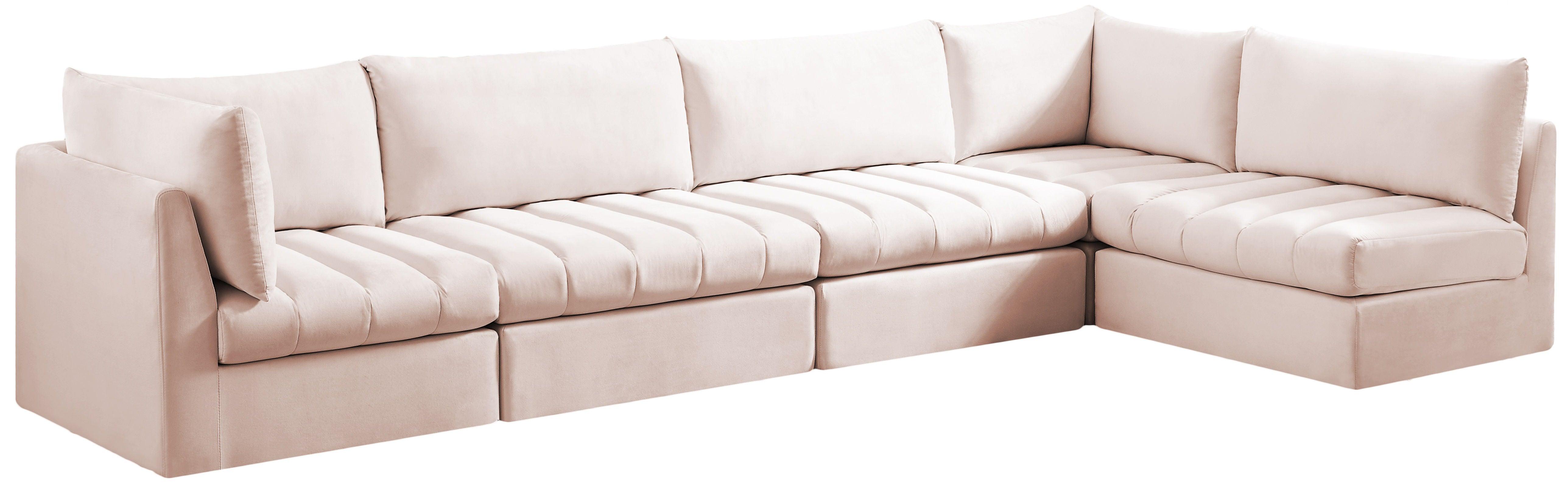 Meridian Furniture - Jacob - 5 Pc. Modular Sectional - 5th Avenue Furniture