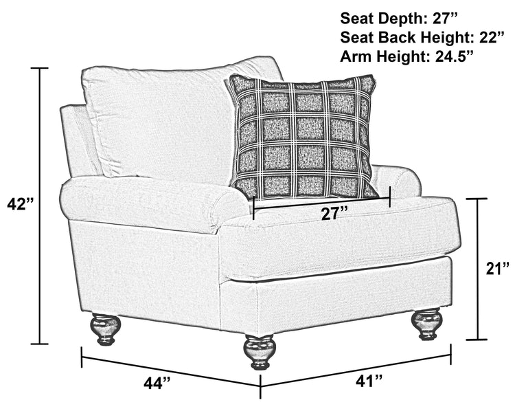 Jackson - Cumberland - Chair - Ecru - 5th Avenue Furniture